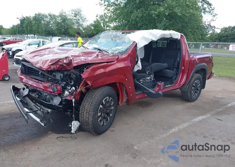 2024 Nissan Frontier Pro-4X 4X4 z USA, uszkodzony, nr VIN 1N6ED1EK1RN663617